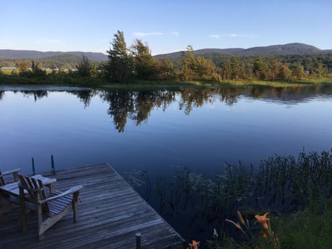 the dock on the river