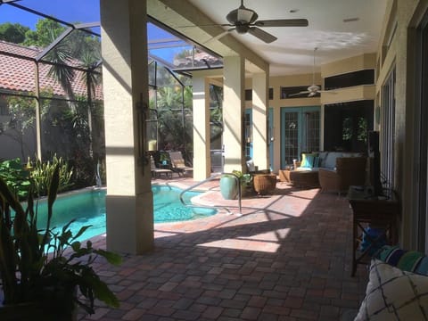 View when entering through front door.