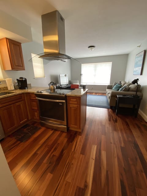Open floor concept.  Kitchen opens up to the living room.
