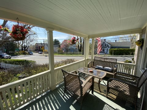 Porch in April 
