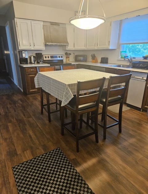 Our fully stocked kitchen, ready for delicious creations