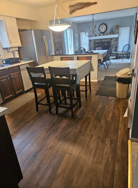 Our fully stocked kitchen, ready for delicious creations