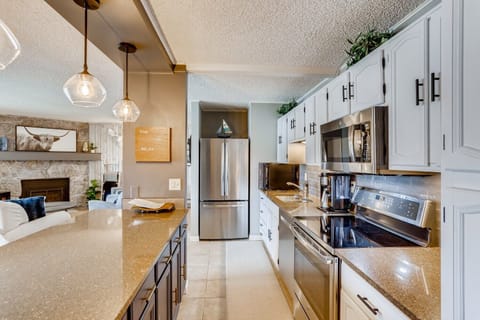 Kitchen fridge w ice maker and filtered water