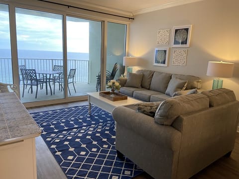 Another view of the beautiful spa-like Living Room. 