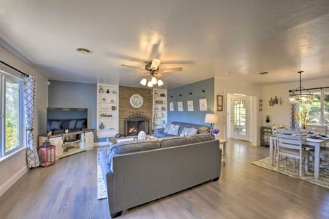 Sutter Creek Vacation Rental | 3BR | 2BA | 1,416 Sq Ft | Stairs Required