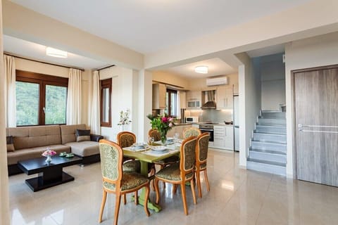 Dining area and interior details