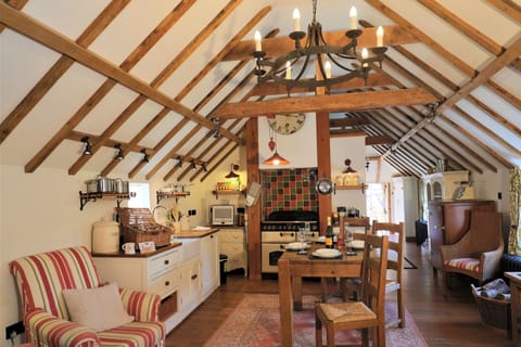The Hayloft Living Room/Kitchen