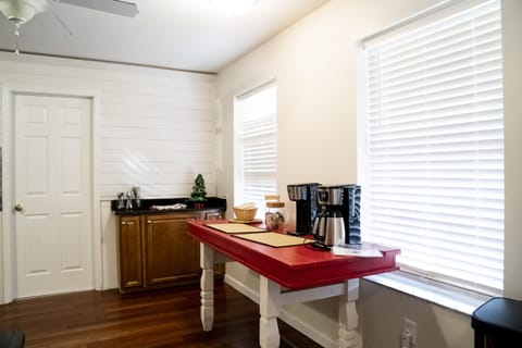 Fully stocked coffee bar in the kitchen! WIFI throughout!