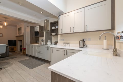 Well appointed fitted kitchen.