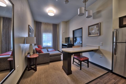 Enjoy the warm and cozy decor.
