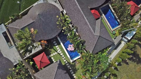 Aerial View - Two bedroom Villa with Private Pool