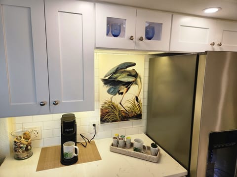 Fully furnished kitchen with everything you will need for your gourmet meals!