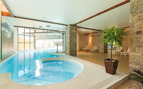 After a day on the mountain, take a dip in the indoor swimming pool.