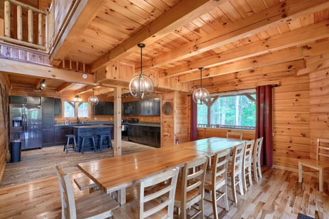Kitchen and dining space