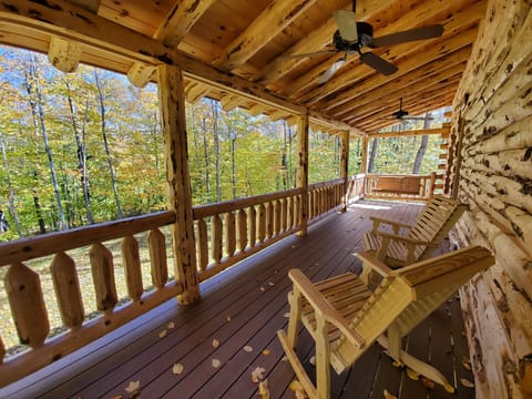 We've added an outdoor dining table and more seating! 