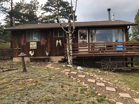 front of cabin