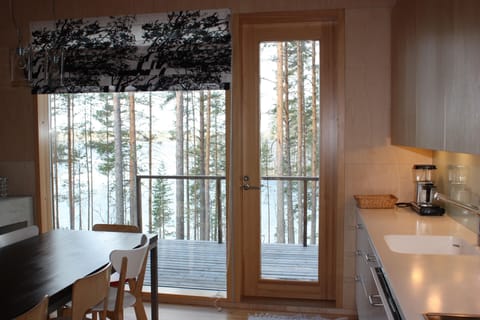 Kitchen with access to balcony