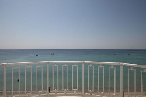 The balcony of the 1st floor