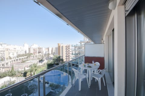 View of Calpe from the Borumbot Building in the centre of Calpe