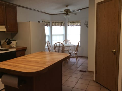Kitchen with kitchenette area