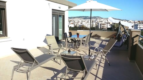 Terrace with outdoor furniture
