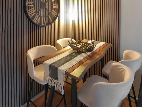 Modern elegant dining area. | Mountain View, Blaenau Ffestiniog