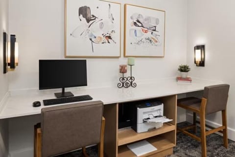 24-hour business center with computers and printing — stay connected throughout your stay
