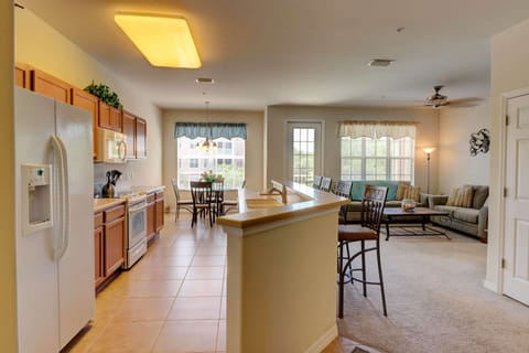 Enjoy a carefree lifestyle in this immaculate 3 bedroom condo, well equipped and comfortably furnished.