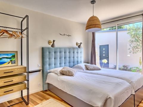 Furniture, Property, Comfort, Cabinetry, Azure, Building, Blue, Wood, Bed Frame, Interior Design