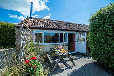 The Story House is a stone built cottage in the Mendip hills