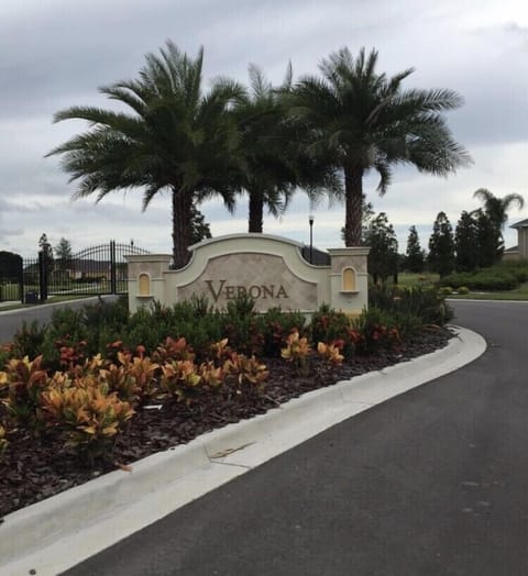 Gated entrance to Verona