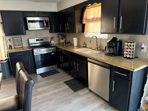 Kitchen full of amenities