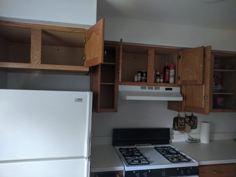 Don't worry, we left you some cupboard space too!!