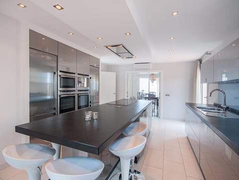 Modern kitchen with high quality appliances