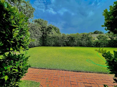Private yard