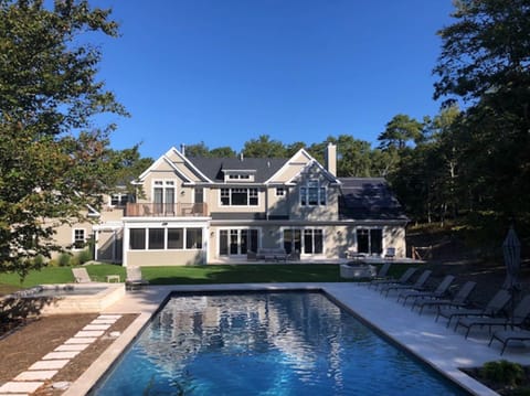 Totally private oasis on private road on 4+ acres