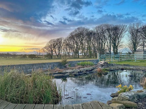 Garden view | Rhunahaorine Cottage, Tayinloan, near Tarbert