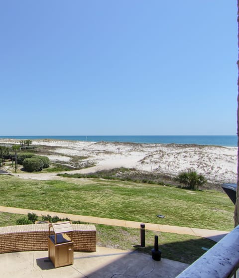 this photo is from the balcony. doesnt show the building across. next pic does
