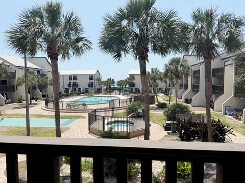 Views of the gulf from your private balcony off of the living room.