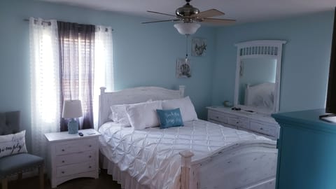 Master Bedroom with Pack n Play