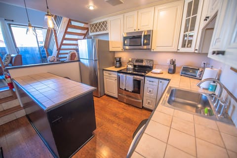 Open floor plan with lots of windows