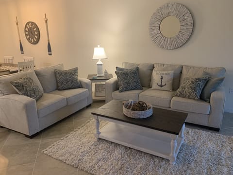 Living Room with pull out sleeper sofa 