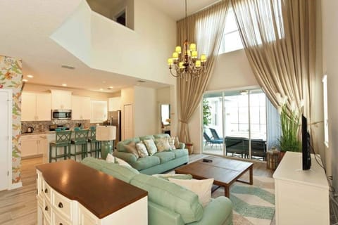 Home is perfect for entertaining with its open floor plan