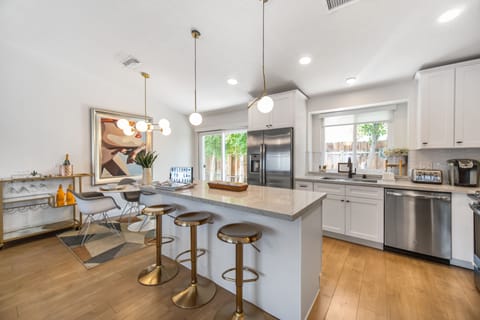 We created our space to feel like the type of home we would want to vacation at.