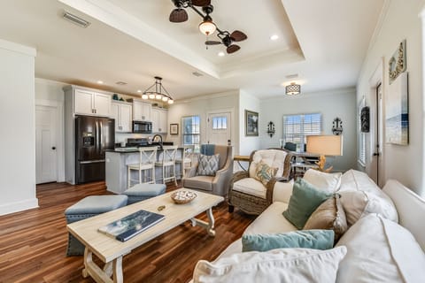 Living Room with Sleeper Sofa