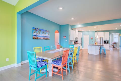 Stunning dining room with seating for 10