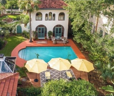 Villa Valencia poolside.  Enjoy your vacation in spanish luxury.