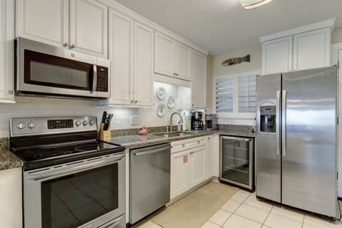 Kitchen with Ocean View
