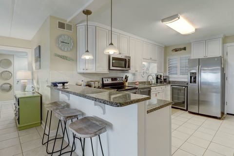 Kitchen with Ocean View