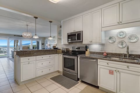 Kitchen with Ocean View